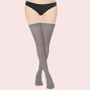 Classic Sheer Stockings - Pack of 2 (Grey & Nude Shades)