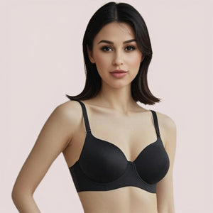 Midnight Lift - Black Padded Non-Wired Push-Up Bra