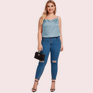 Elegant Silk Cami Slip for All-Day Comfort