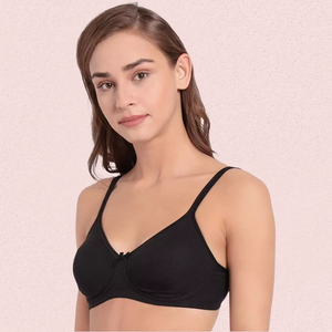 Ultra-Soft Cotton Non-Wired Bra for Women - Set of 2