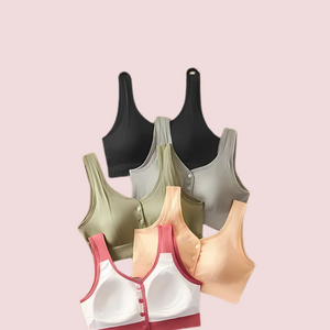 Push & Go - Front Open Sports Bra