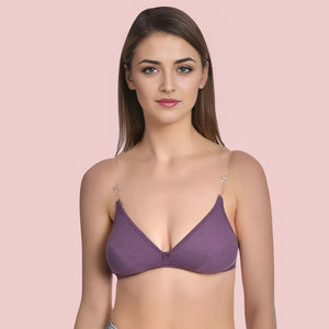 Bliss Wear Non-Wired Padded Bra Essentials - 6 Pack