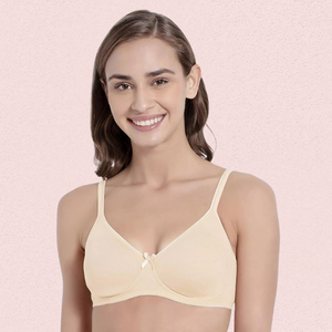 Women's Soft Cotton Non-Wired Bra (Pack of 2)