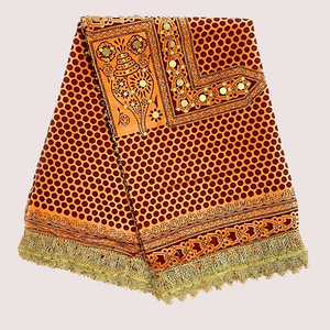 Women's Solid Cotton Pichora — Dupatta