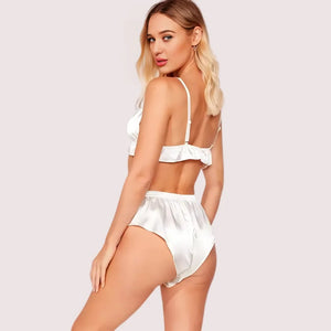 Pure Silk Bra Set — Elegant Intimate Set for Women
