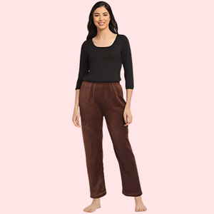 Womens Winter Cozy Warm Soft Fleece Pajama Pack of 2
