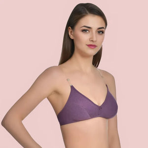 Bliss Wear Non-Wired Padded Bra Essentials - 6 Pack