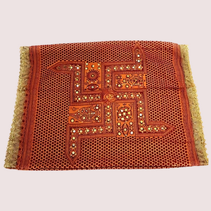 Women's Solid Cotton Pichora — Dupatta