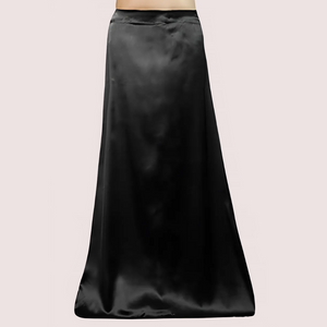 Combo Women's Satin Petticoat Inskirt (Black, Light-Beige, White)