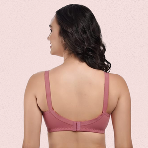 Women's Cotton Non-Padded Wire-Free Bra Pack of 3