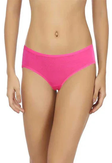 Bright pink women's bikini underwear, soft fabric, comfortable fit, elegant design for everyday wear