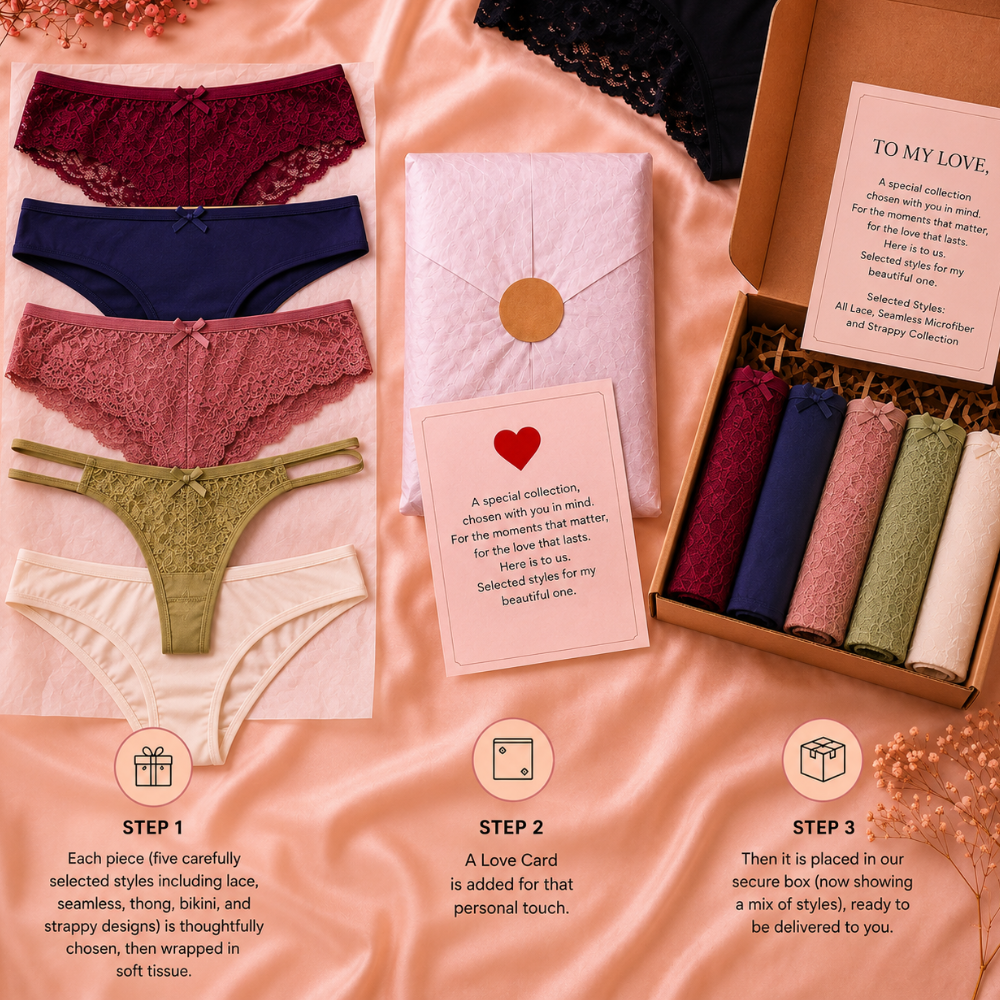 The Luxury Panty Edit — Vol. 01: Four Styles, One Edit