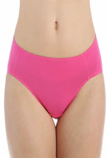 Bright pink women's lingerie briefs for comfort and elegance