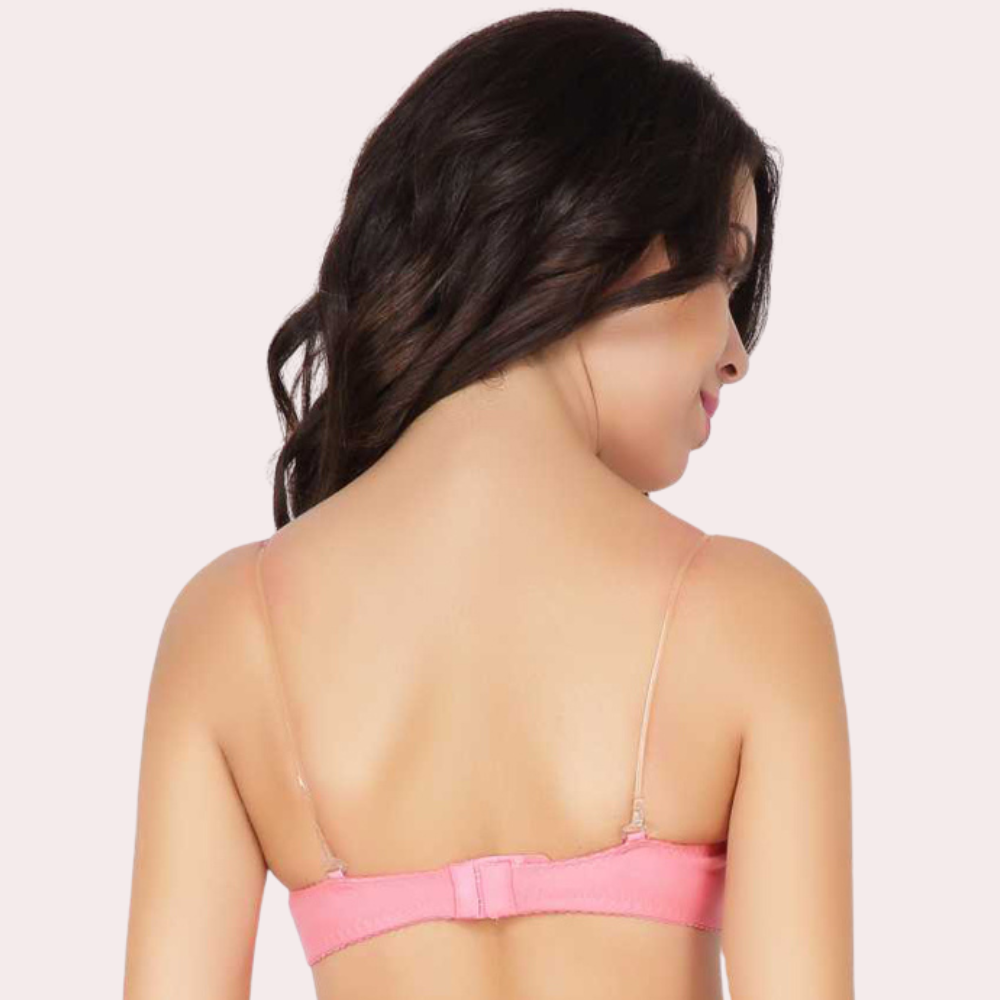 BreezeBare Duo - 2-Pack Summer Cotton Bra with Invisible Straps