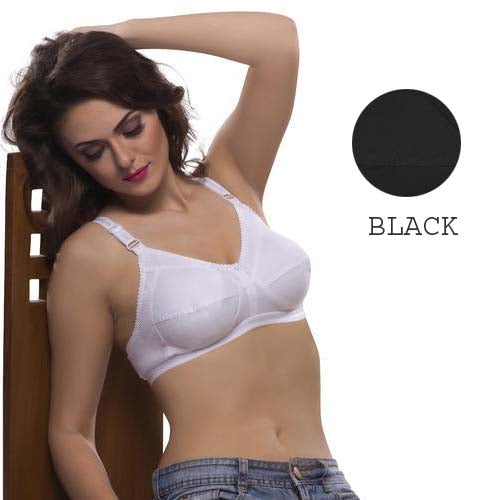 Plus Size Cotton Bra up to Size 46 (Pack of 3) — Plus Size Bra for Women
