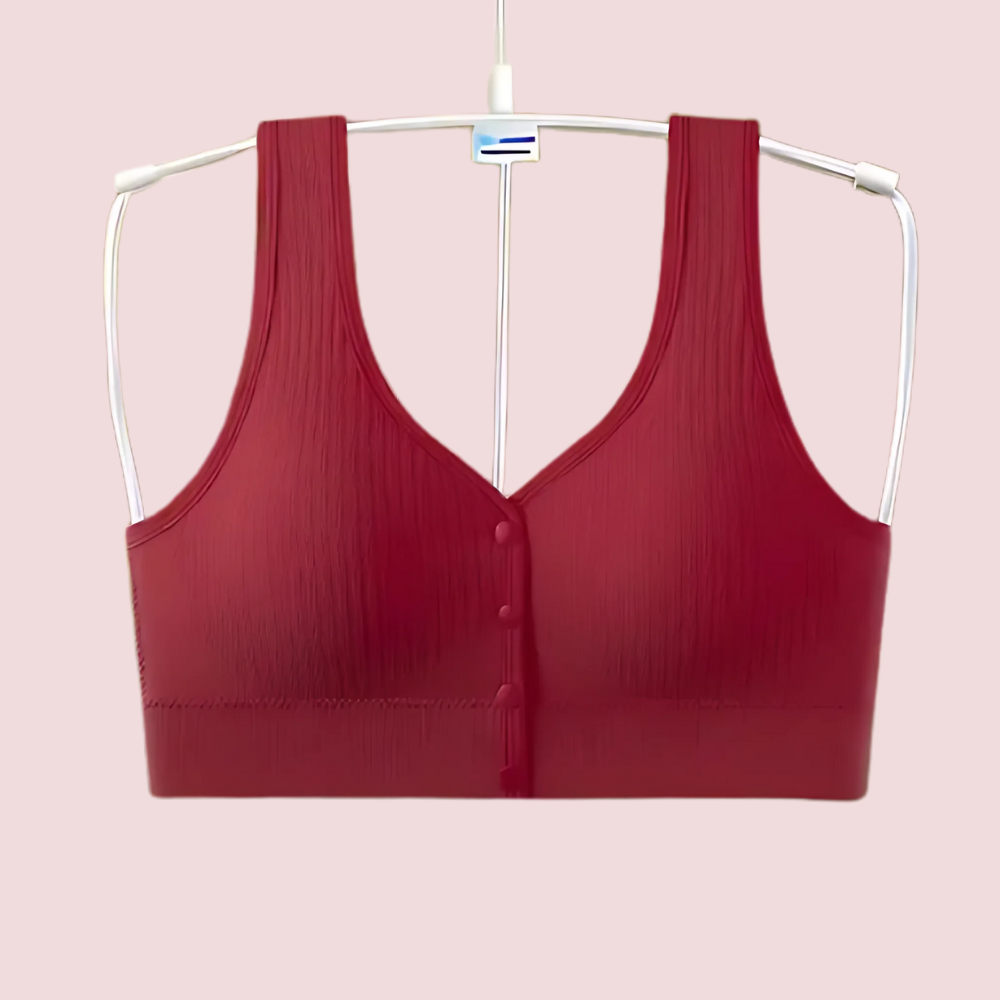 Push & Go - Front Open Sports Bra