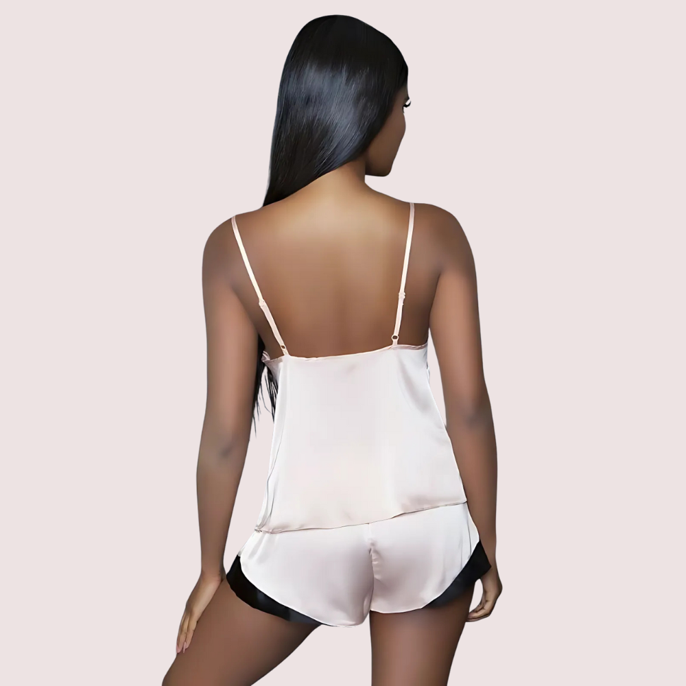 Luxe Silk Satin Cami &amp; Shorts Set