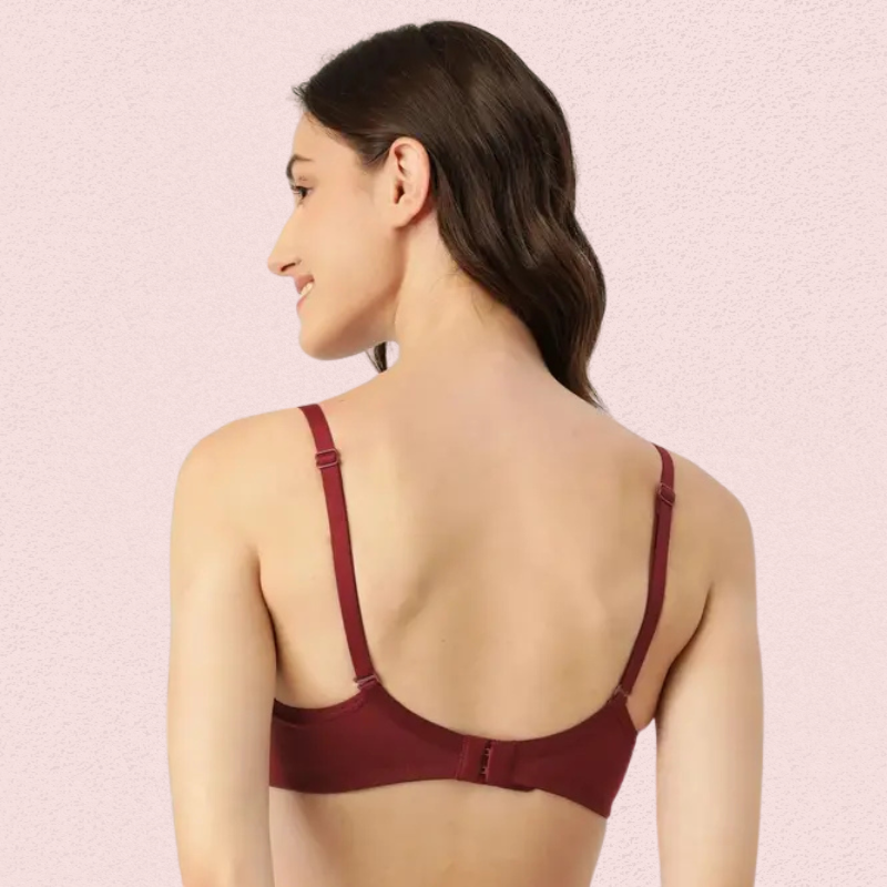 Breathable Cotton Non-Padded Bra - Women's 2-Pack