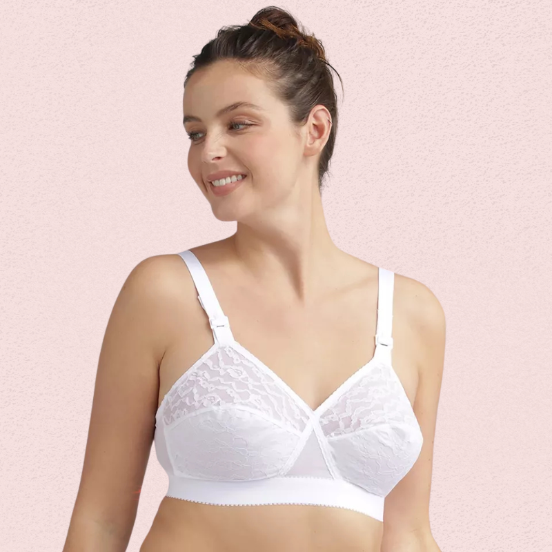 Non-Padded Non-Wired Cotton Bra - Pack of 2