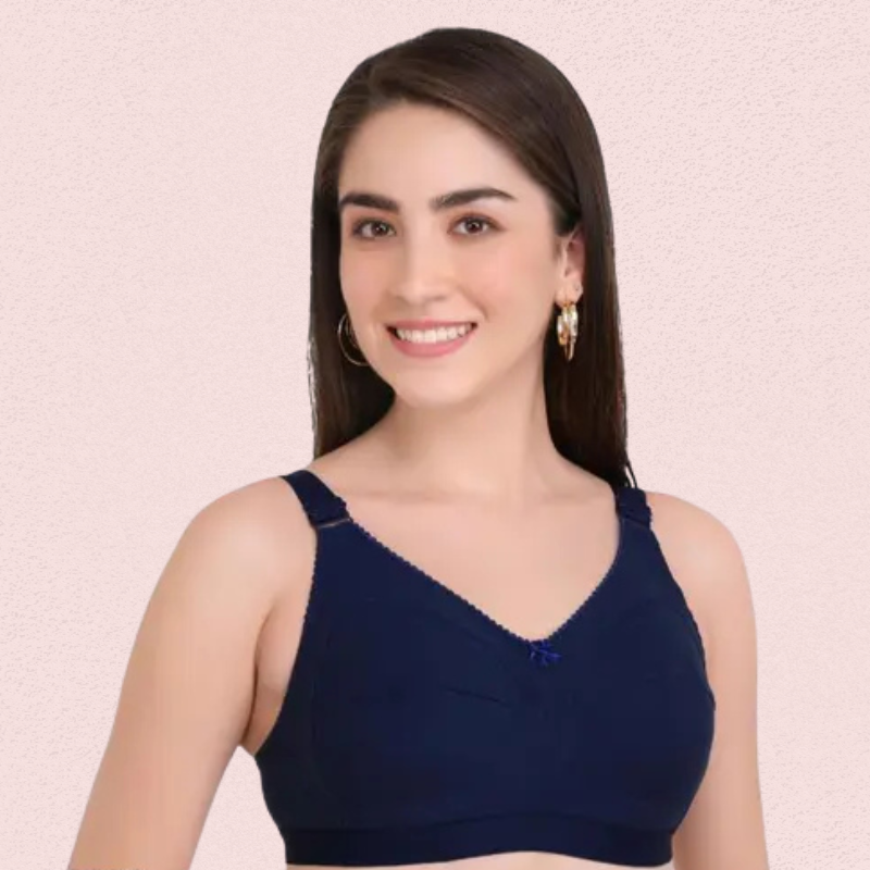 Women's Full Coverage Daily Wear Bra Set - Pack of 2